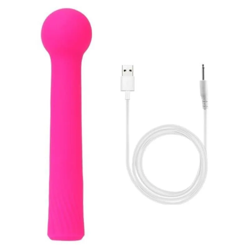 Plug Anal Vibrant bendable 9 speeds rose