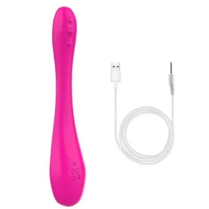 Plug Anal Vibrant bendable Rose