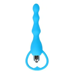 Plug Anal Vibrant bleu vibrating