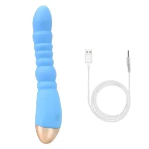 Plug Anal Vibrant bleu
