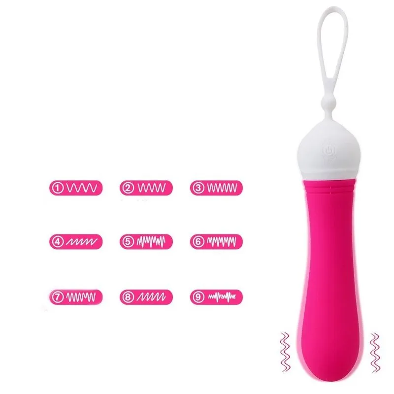 Plug anal vibrant bosselé - Rose