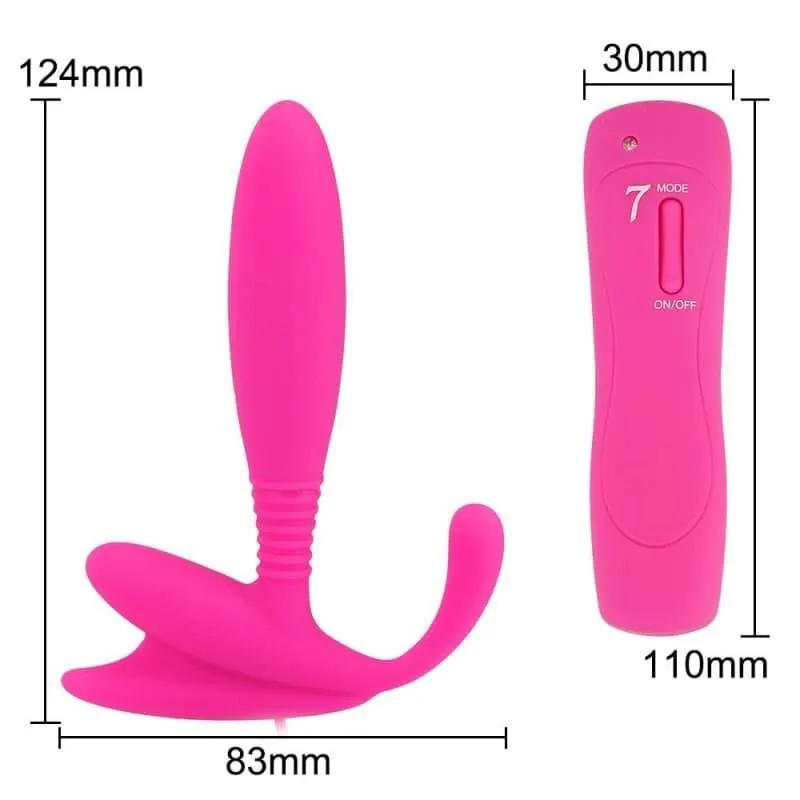 Plug Anal Vibrant bâton allonger noir
