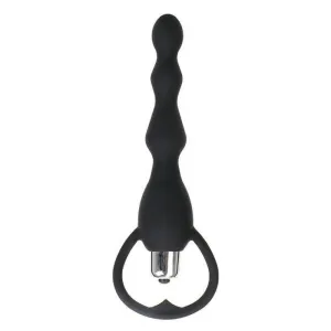 Plug Anal Vibrant chapelet mini noir