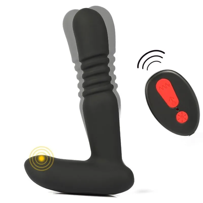 Plug anal vibrant cône télécommandé