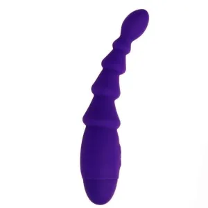 Plug Anal Vibrant cône violet 10 vitesses