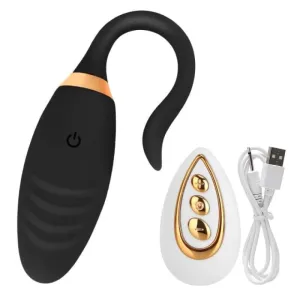 Plug Anal Vibrant eggs noir