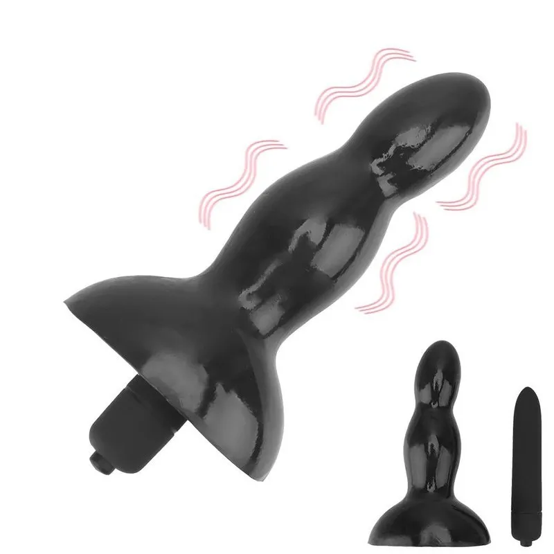 Plug anal vibrant en silicone