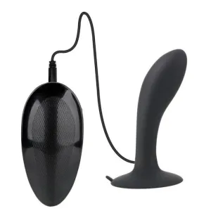 Plug Anal Vibrant la courbe télécommande
