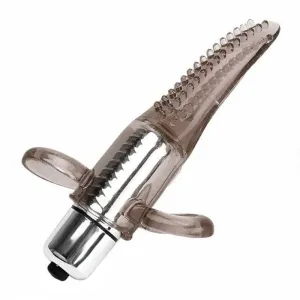 Plug Anal Vibrant Langue Noir