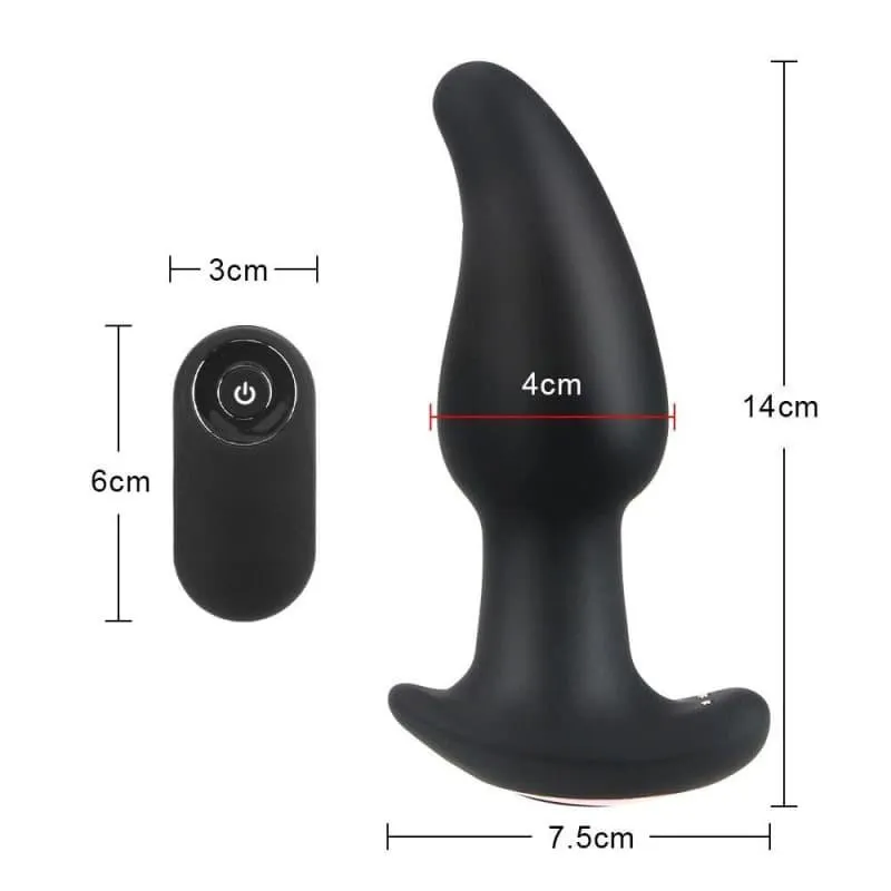 Plug Anal Vibrant l'encre goute