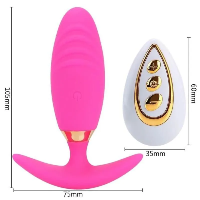 Plug Anal Vibrant mini oeuf rose