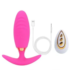 Plug Anal Vibrant mini oeuf rose