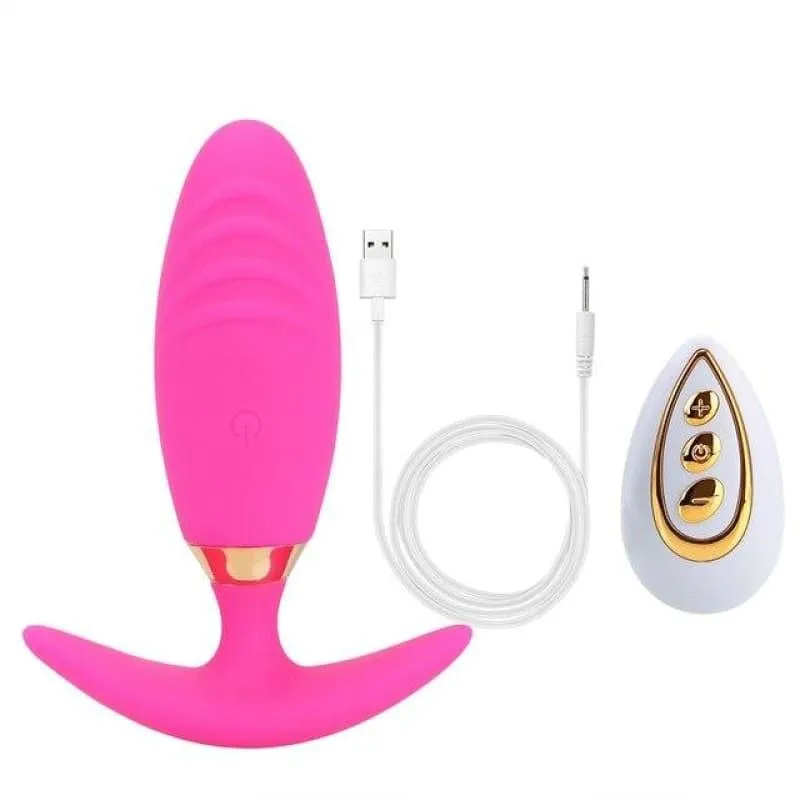 Plug Anal Vibrant mini oeuf rose