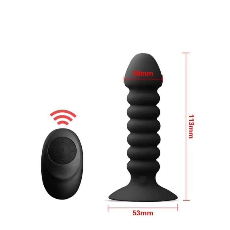 Plug Anal Vibrant onduler gland télécommande
