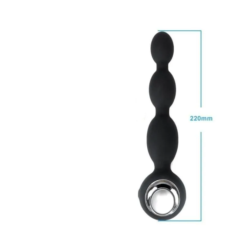 Plug Anal Vibrant perle remote