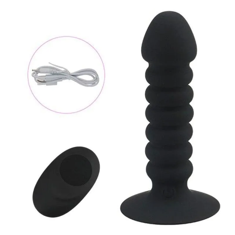 Plug Anal Vibrant pénis droit