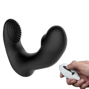 Plug Anal Vibrant pénis noir