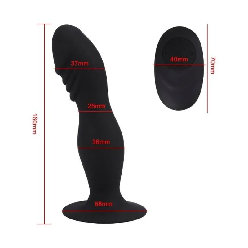 Plug Anal Vibrant pénis swip 16cm