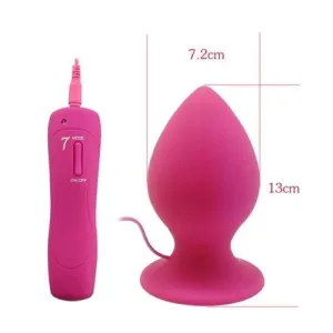Plug Anal Vibrant  Rose XXXL