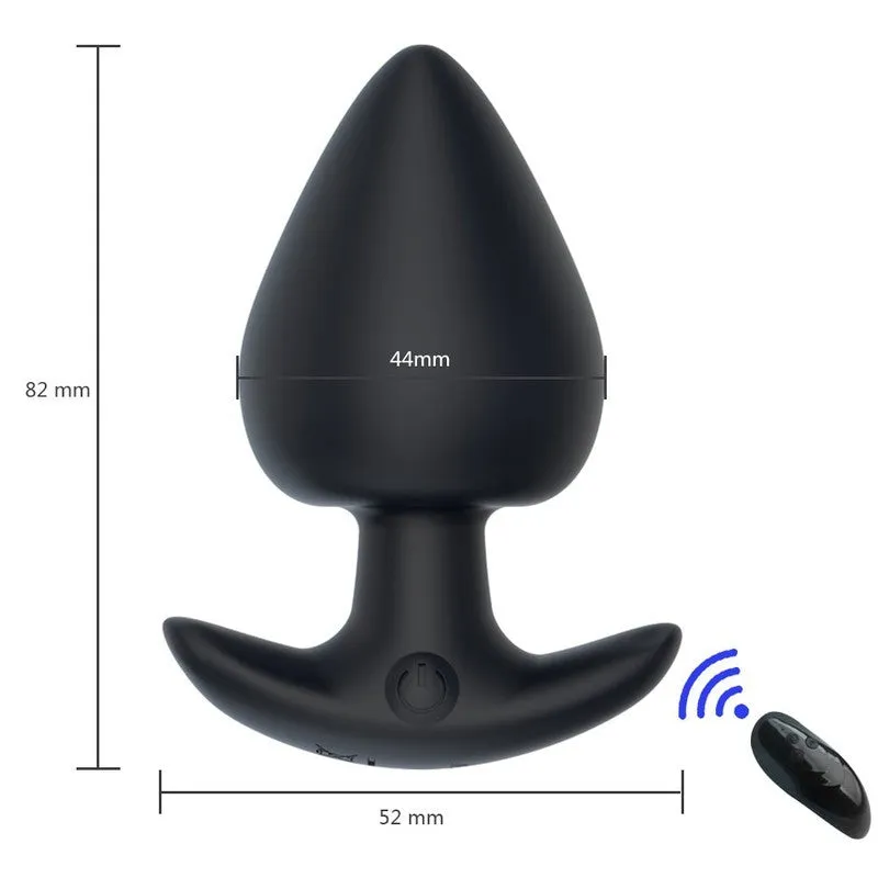 Plug Anal Vibrant Télécommandé Sans Fils
