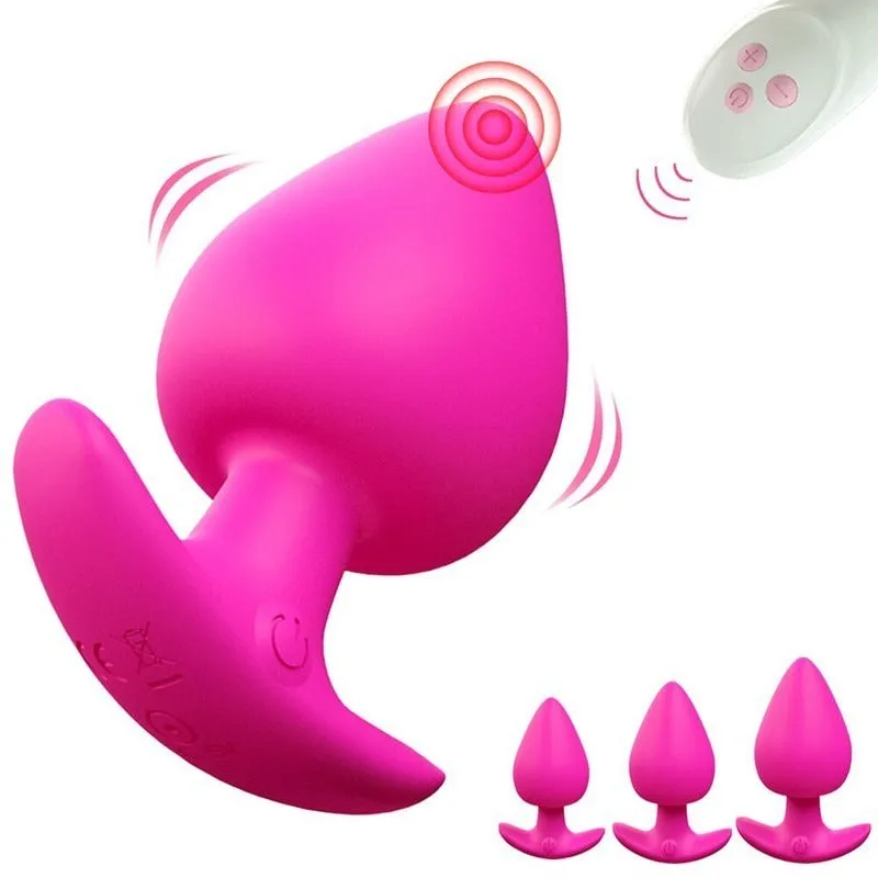 Plug Anal Vibrant Télécommandé Sans Fils