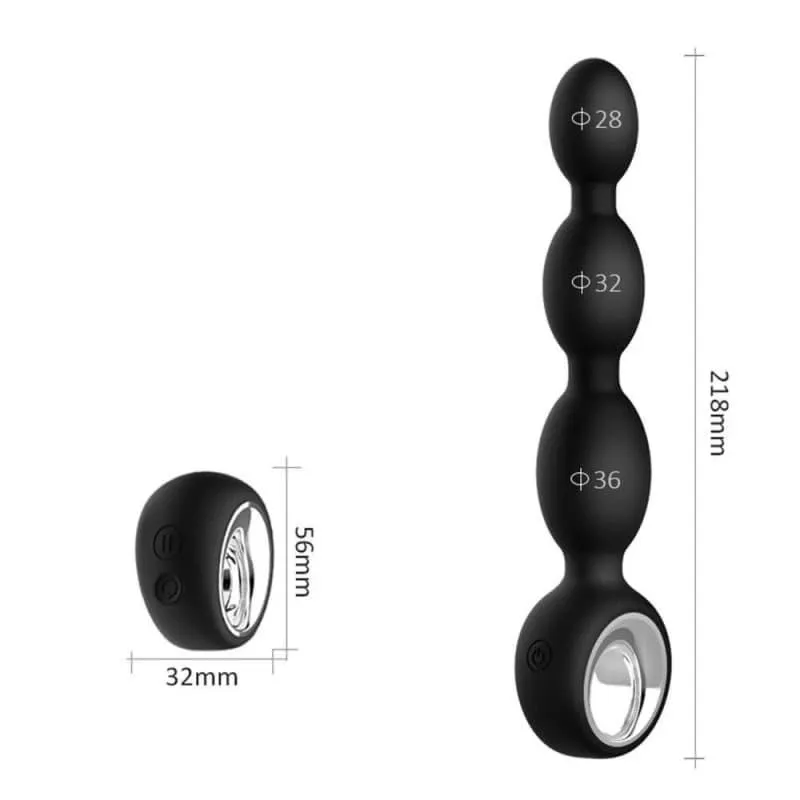 Plug Anal Vibrant triple perles