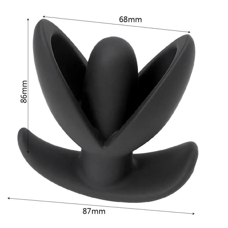 Plug Dilatation silicone ancre vibrant