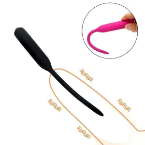 Plug Urètre Vibrant en silicone