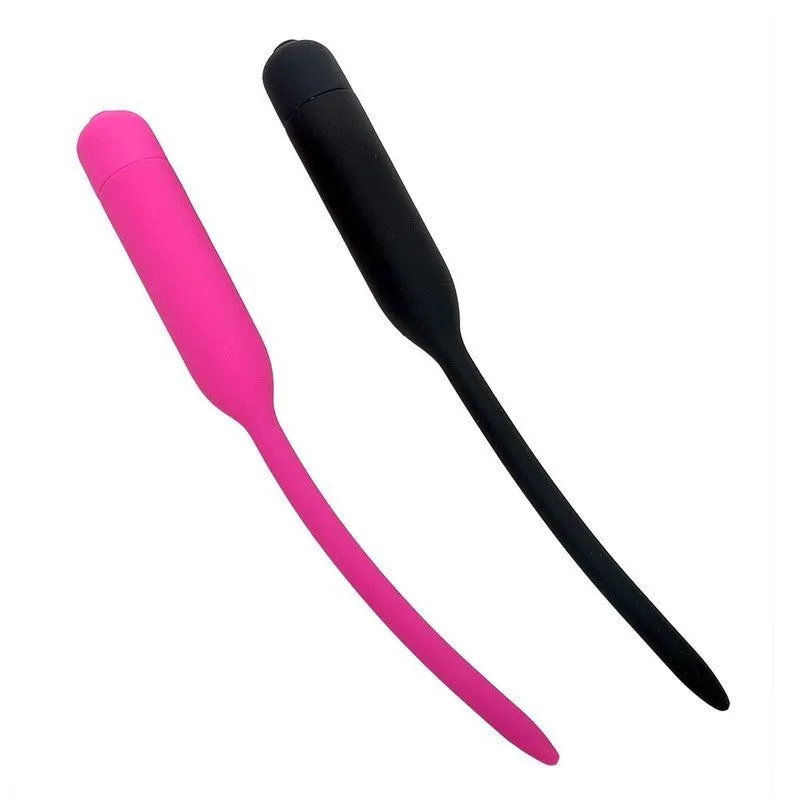 Plug Urètre Vibrant en silicone