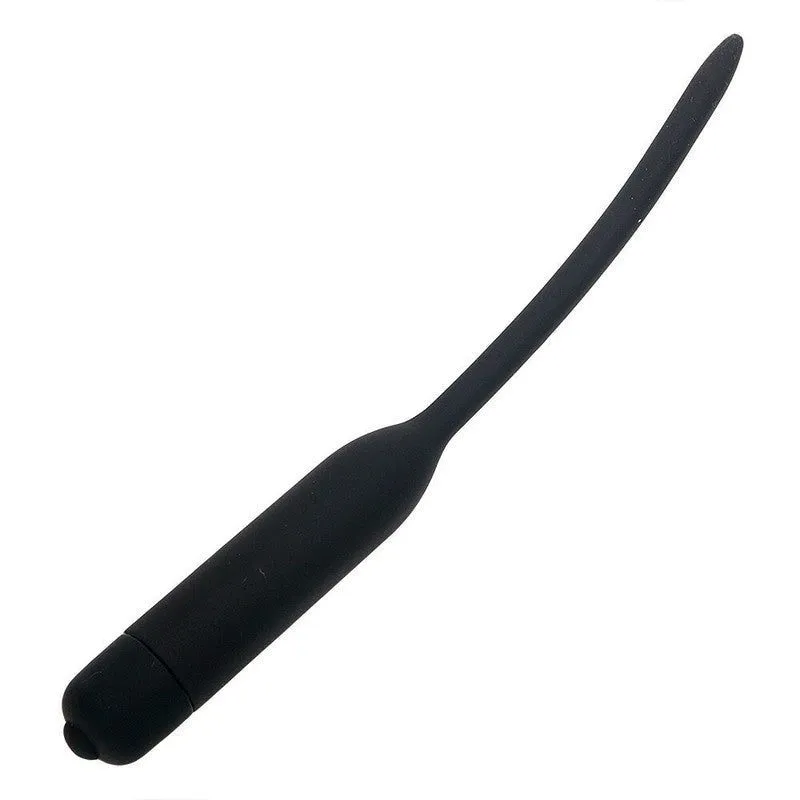 Plug Urètre Vibrant en silicone