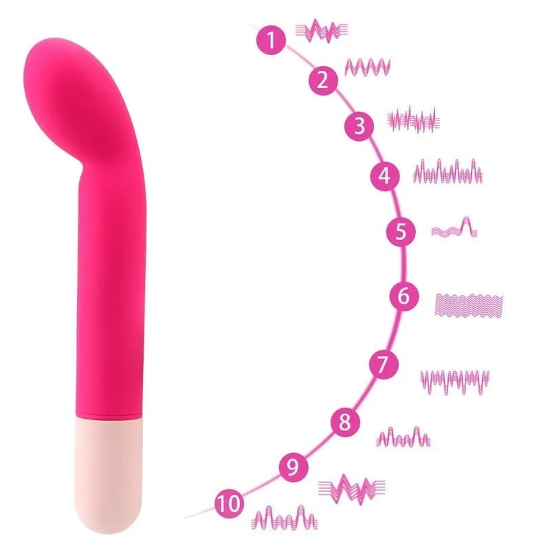 Plug vibrant en silicone MASSTEEL