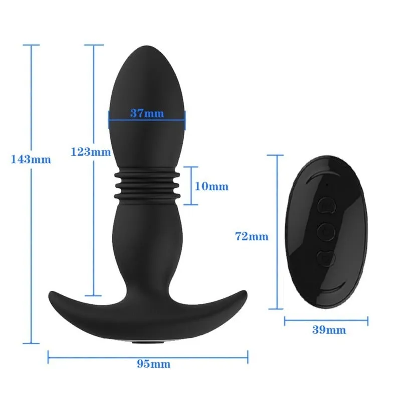 Plug vibrant Tom Of Finland Large