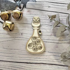 Plywood Detailed Potion Bottle 5