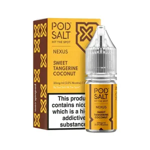 Pod Salt Nexus Sweet Tangerine Coconut Ice Edition
