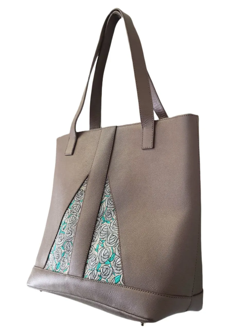 POPINJAY Women's Brown Baracoa Tote Bag #Popin6 One Size NWT