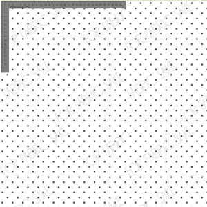 Poppies white/navy Polkadots  - Custom Pre-order
