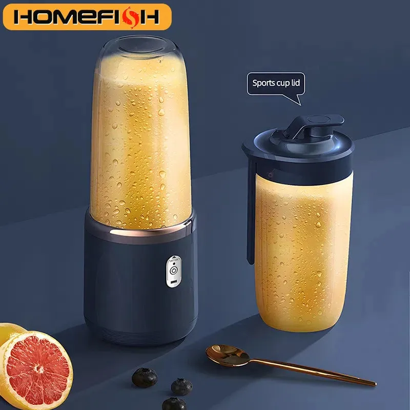 Portable Juicer Blender 400ml Electric  USB