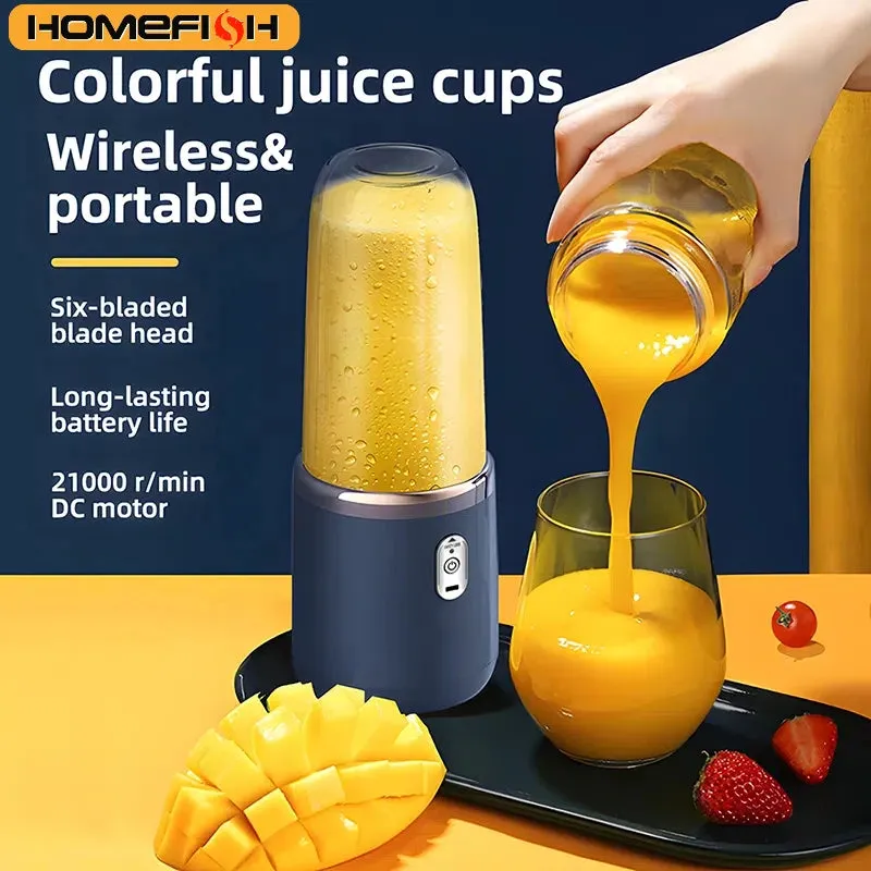 Portable Juicer Blender 400ml Electric  USB