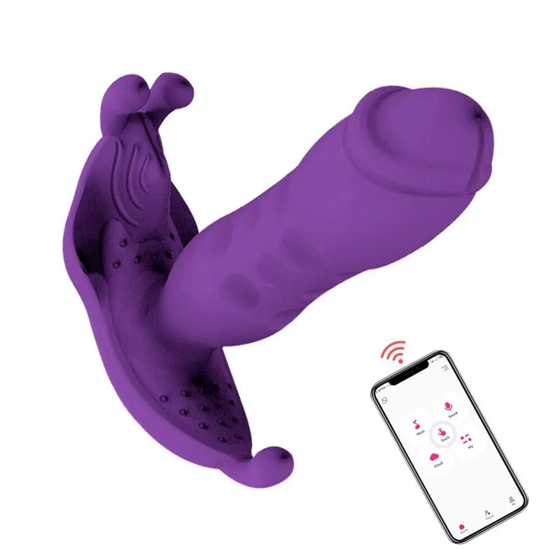 Puissant plug anal vibrant avec télécommande
