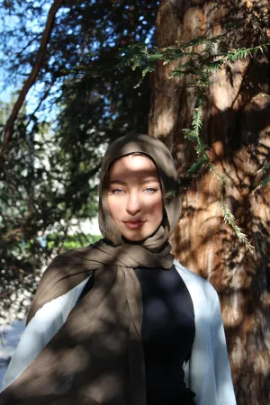 Qahwa Brown Scarf