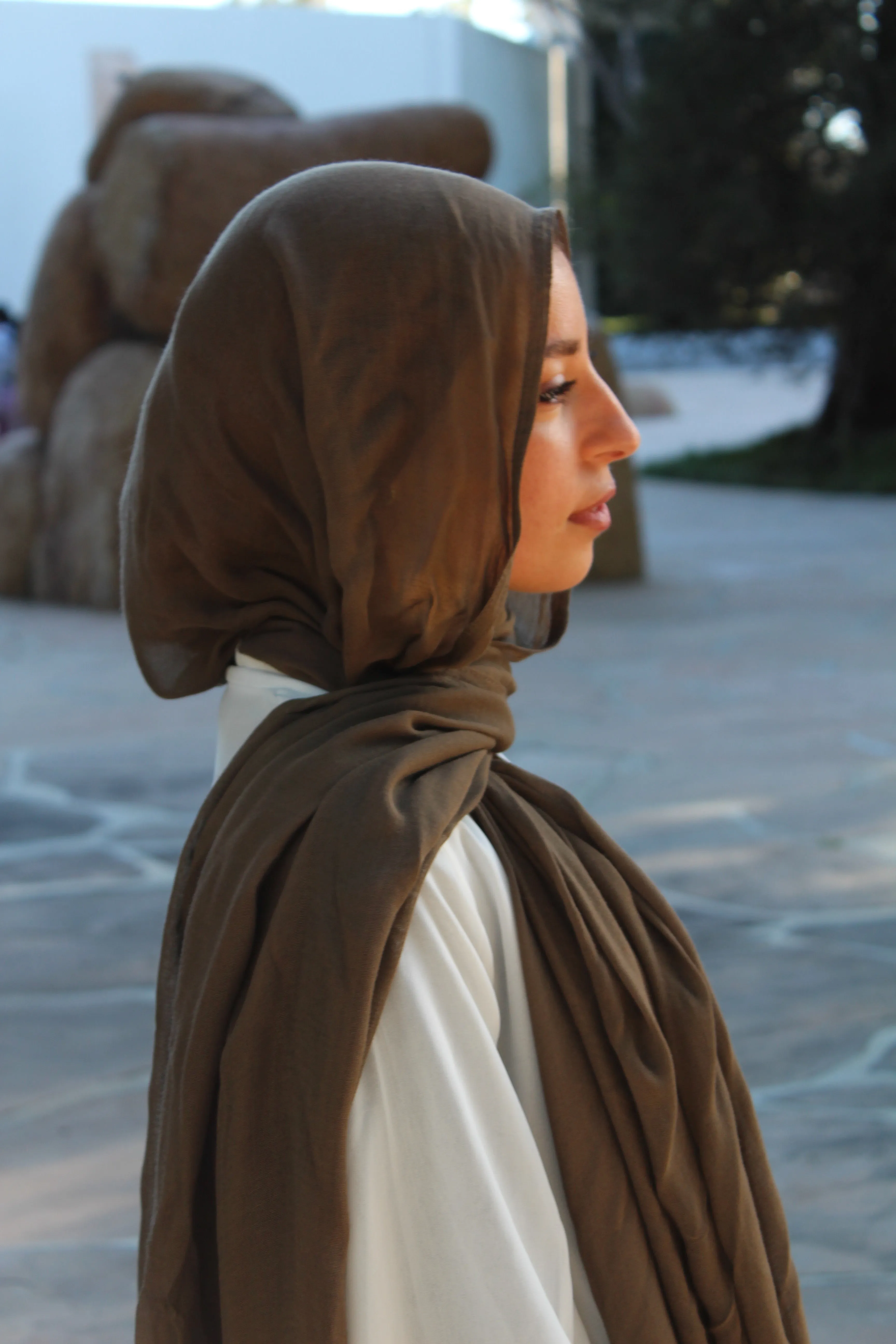 Qahwa Brown Scarf