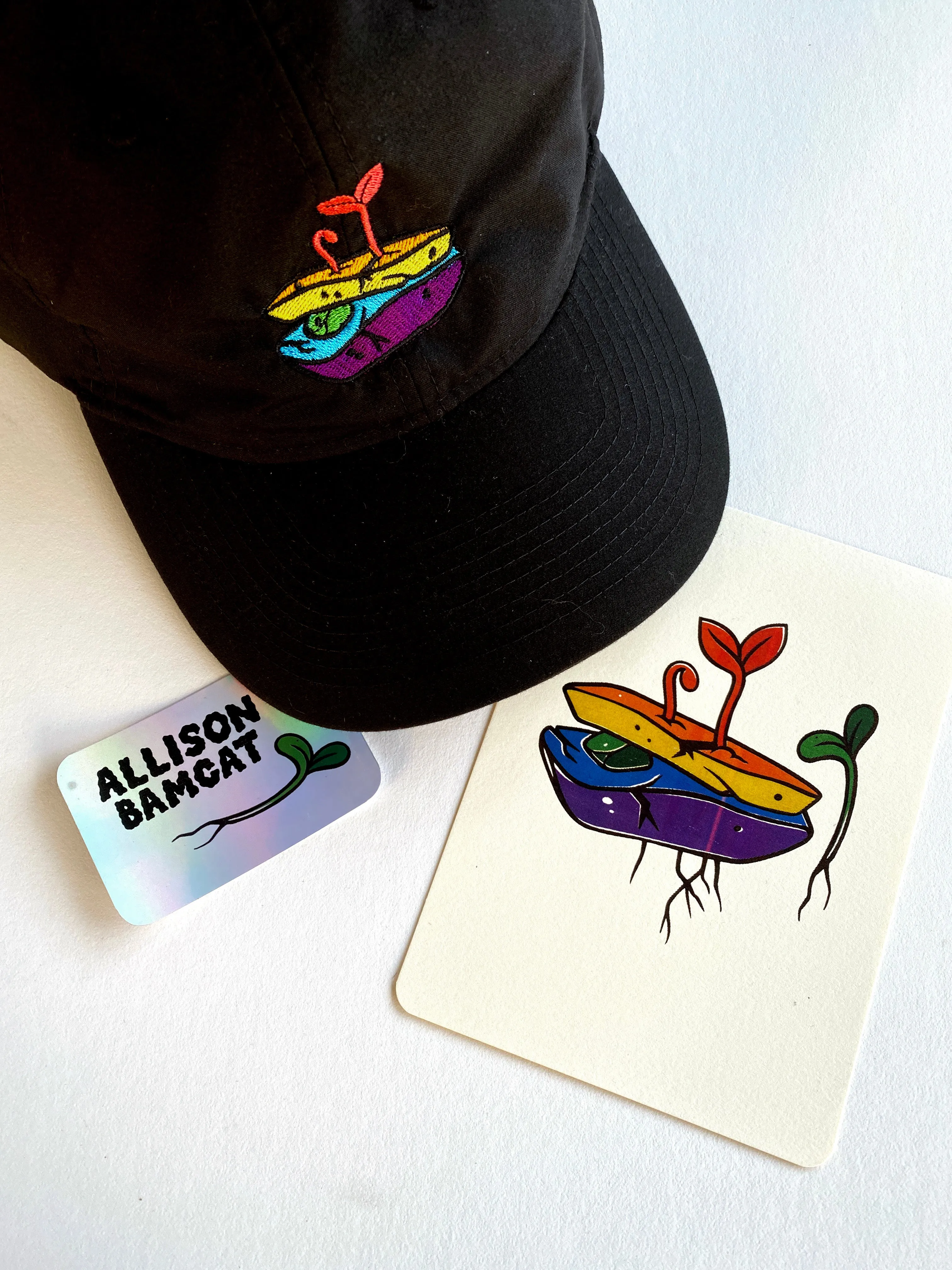Rainbow Sprouts Lightweight Cap