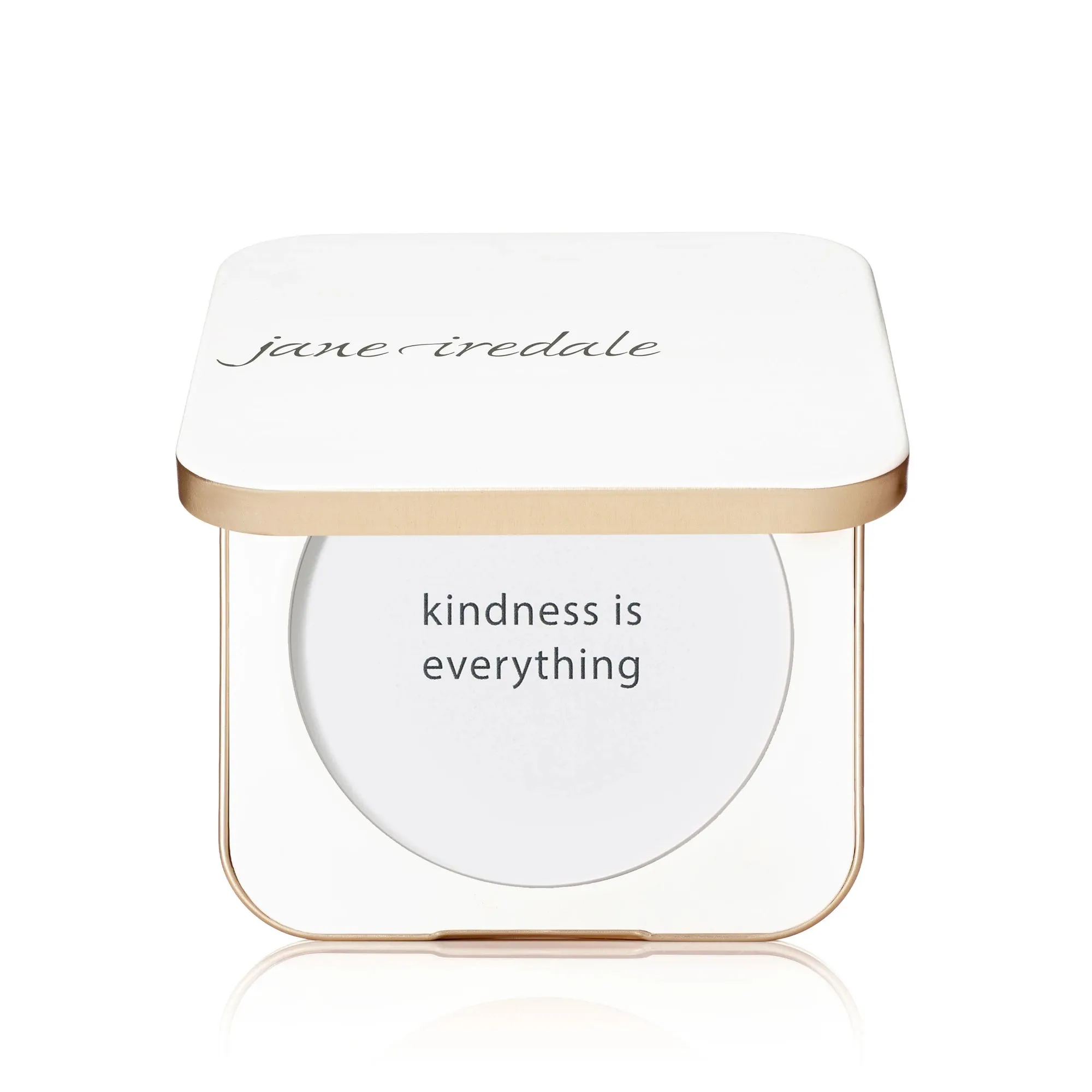 Refillable Compact - All White