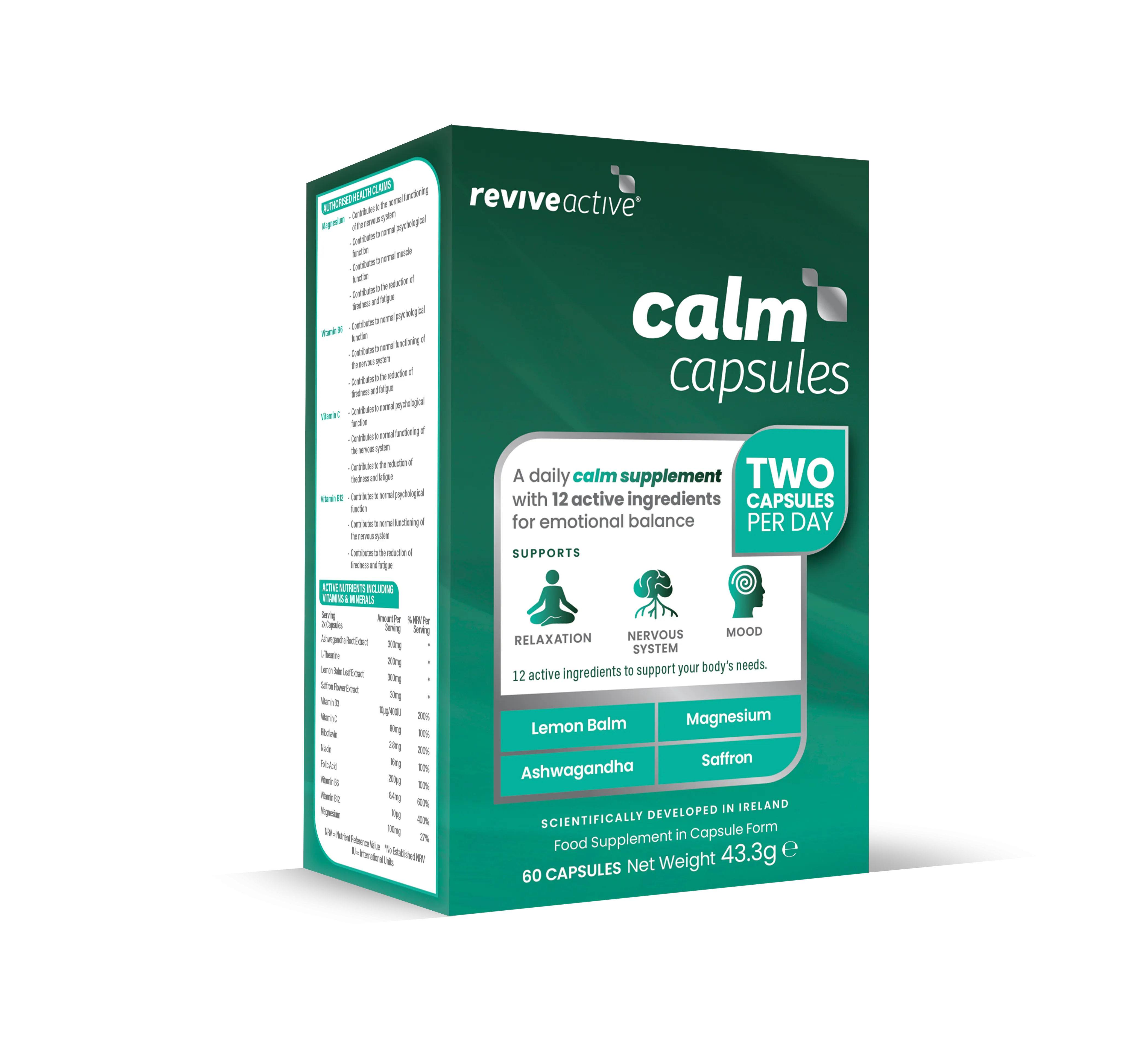 Revive Active Calm 60 Capsules