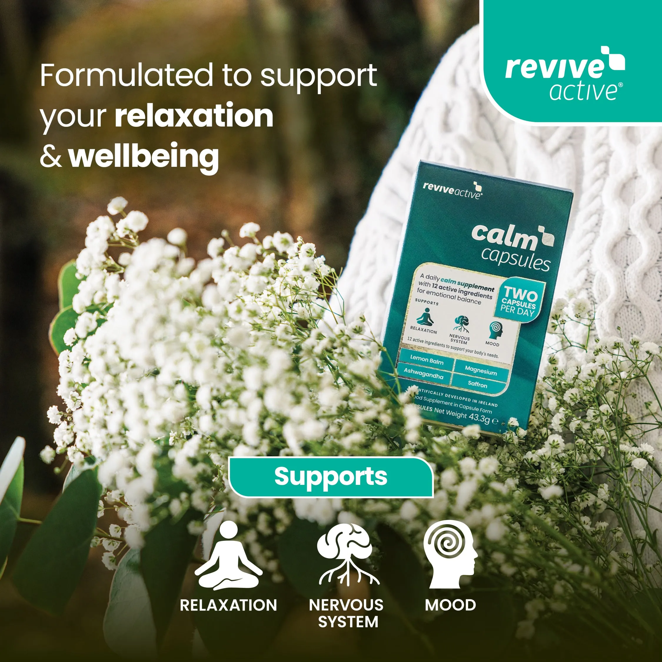 Revive Active Calm 60 Capsules