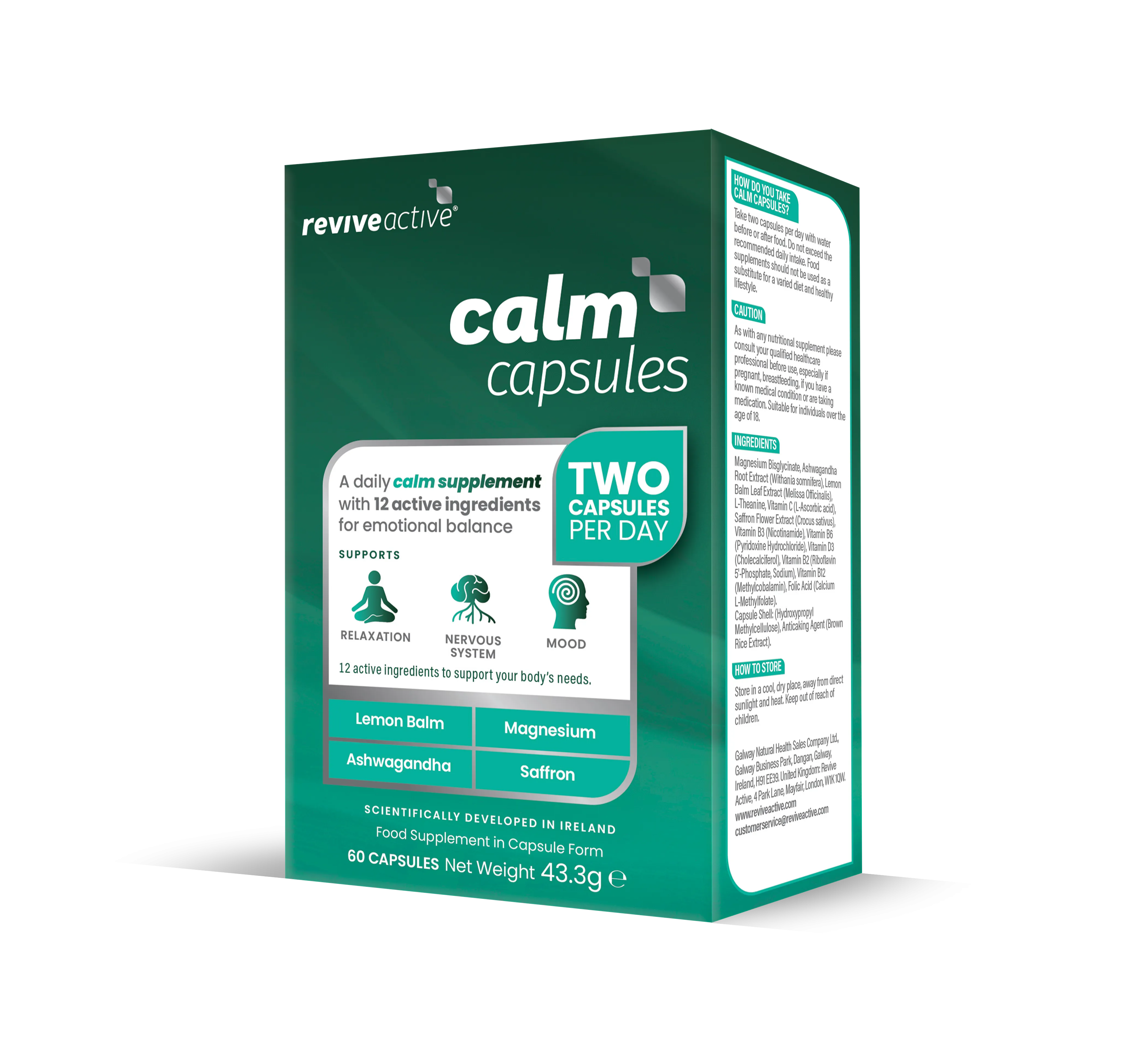 Revive Active Calm 60 Capsules