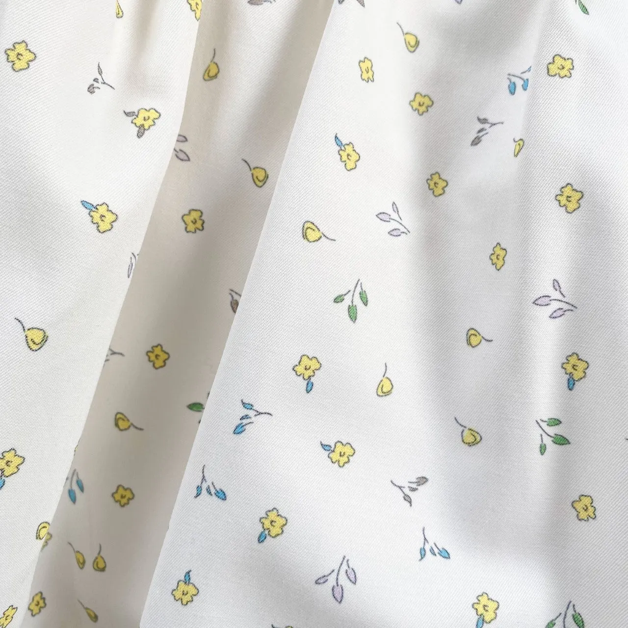 Romy Grey & Yellow Ditsy Set