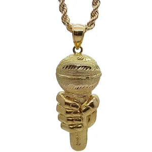 Rope Chain 4.0MM 10K With Microphone en OR 10K MNG-021