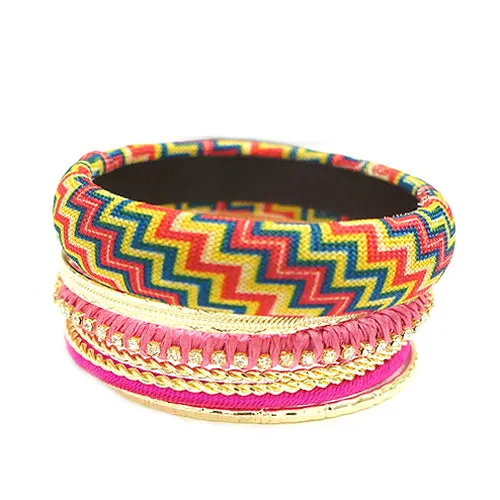 ROSE BANGLE SET  #SWC-SC042515_ROSE (NG7/B200/B194/)