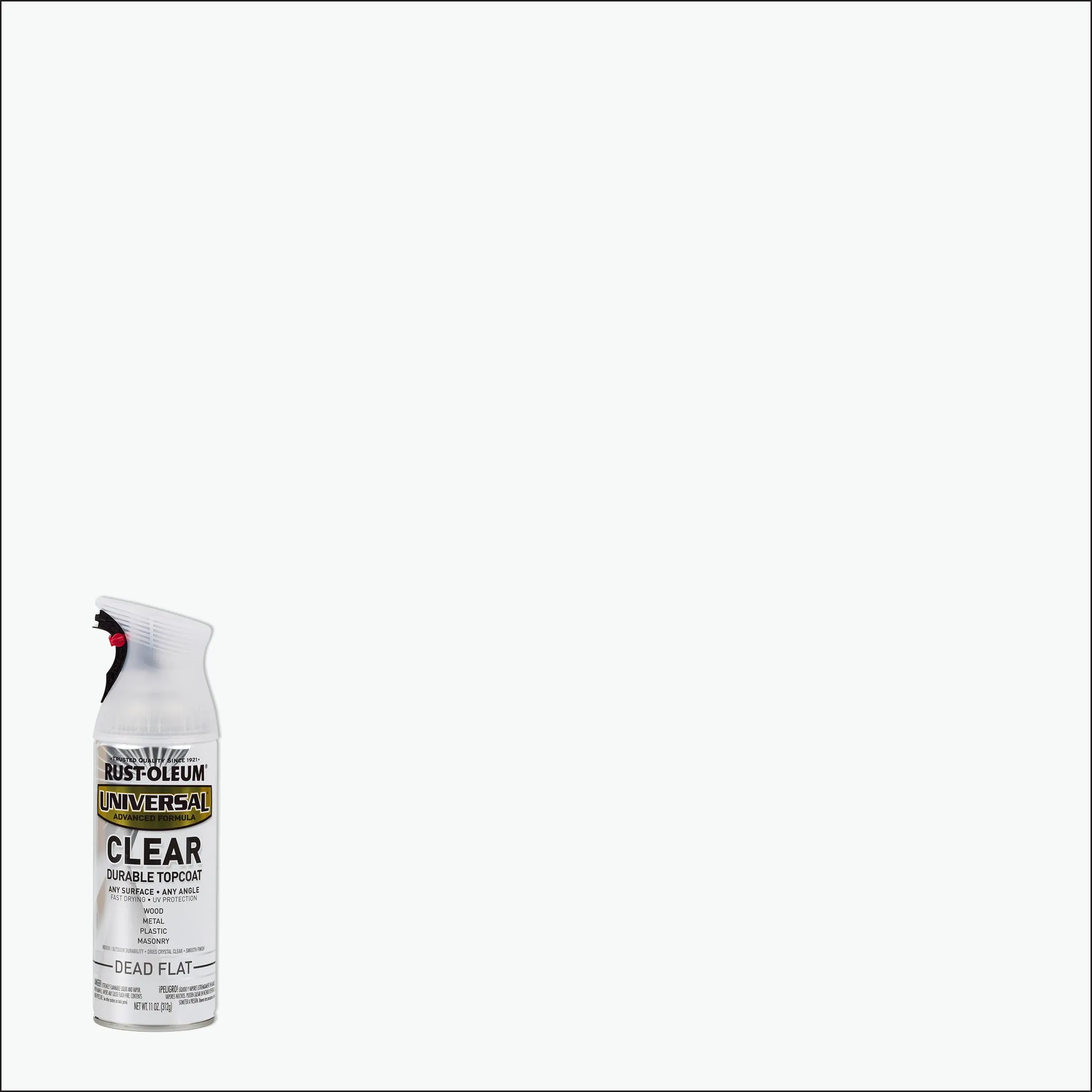 Rust-Oleum 302151 Universal All Surface Spray Paint, 11 oz, Clear Dead Flat